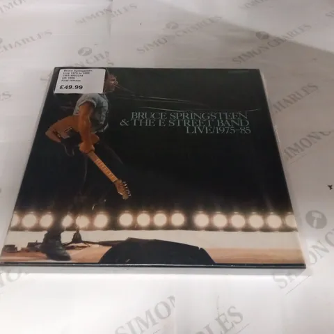 1 X BRUCE SPRINGSTEEN LIVE BOX SET WITH ORIGINAL BOOK UK 1986. 1 X LITTLE ANGELS BOX SET VINYL WITH ORIGINAL VERY LARGE POSTER UK 1991