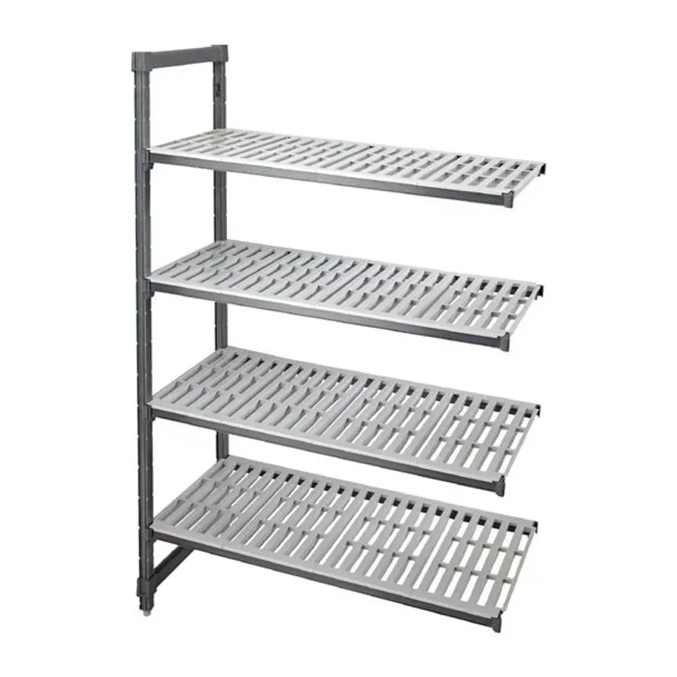BOXED CAMBRO CAMSHELVING ELEMENTS SERIES 4 TIER ADD ON UNIT 460MM