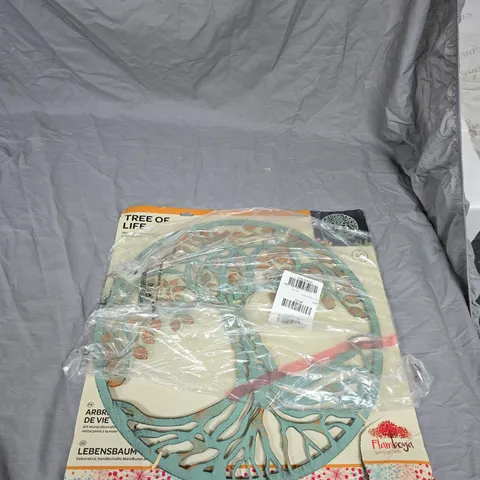 TREE OF LIFE METAL WALL ART – 50 CM DIAMETER, FLAMBOYA.