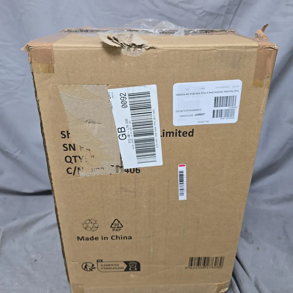 NINJA STAYSHARP STAINLESS STEEL 6 PIECE KNIFE BLOCK SET K62006EUUK