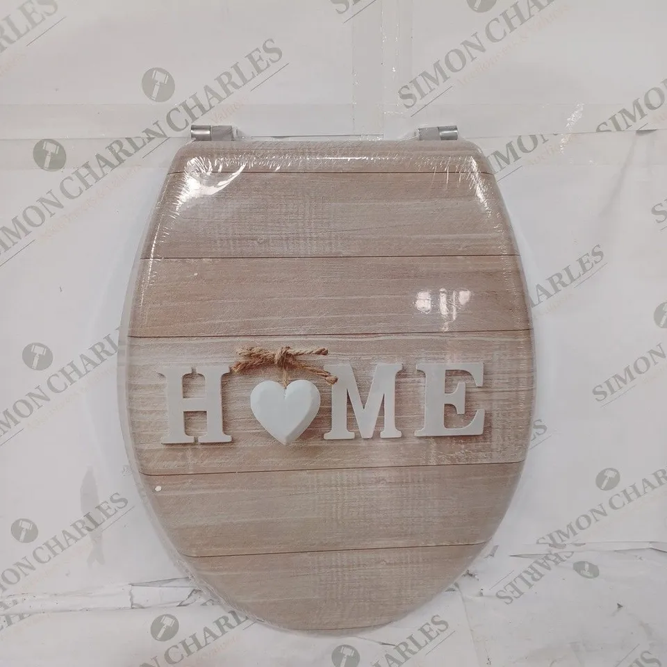 OPTIMAL PRODUCTS 18" MDF TOILET SEAT "HOME" VERSION