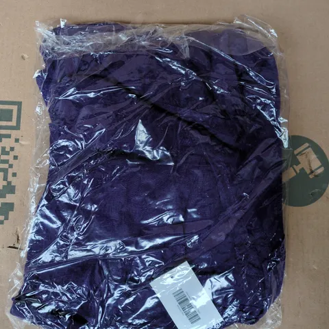 BAGGED BOX2 DUA LINEN DRESS IN PURPLE SIZE 18-20