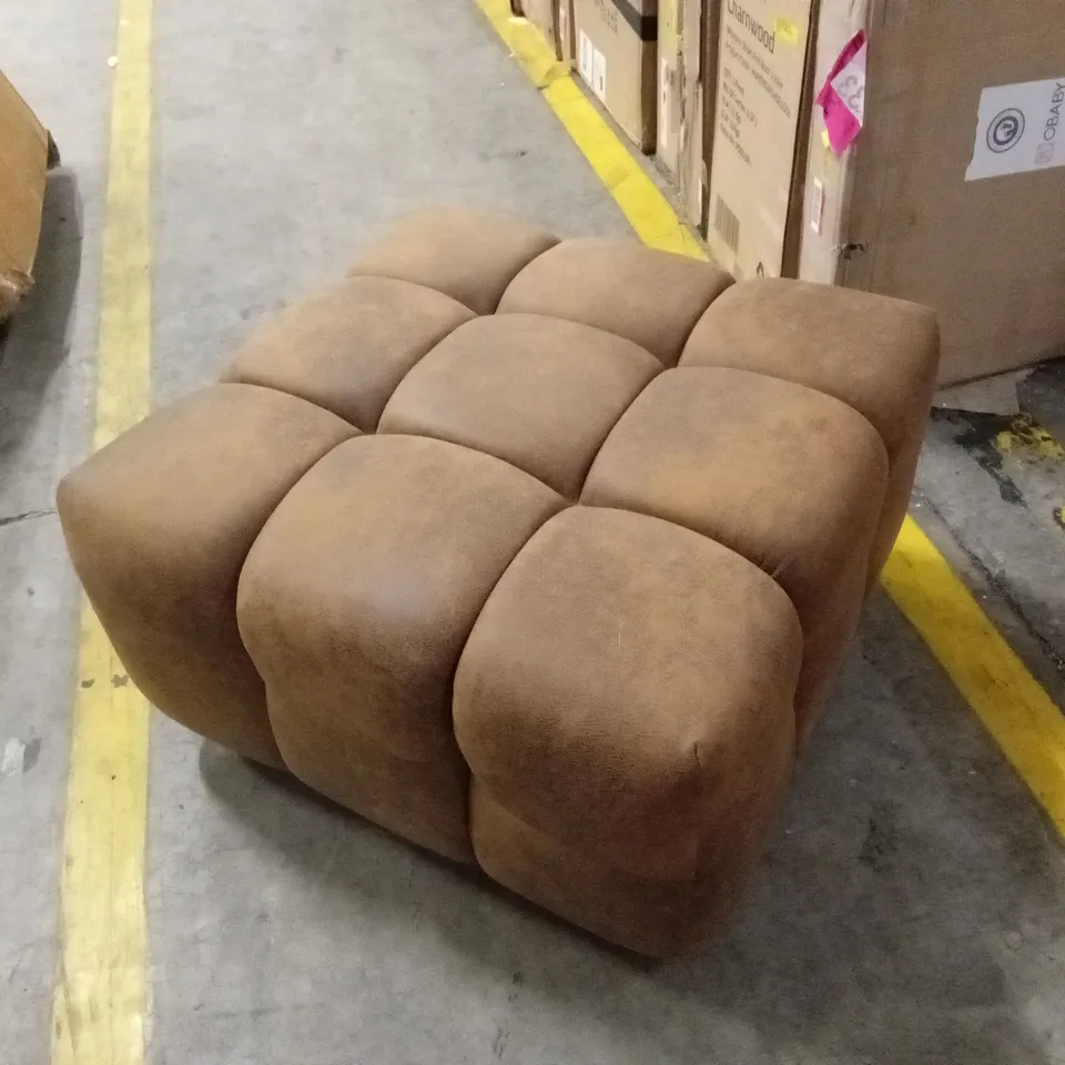 DESIGNER SQUARE FOOTSTOOL