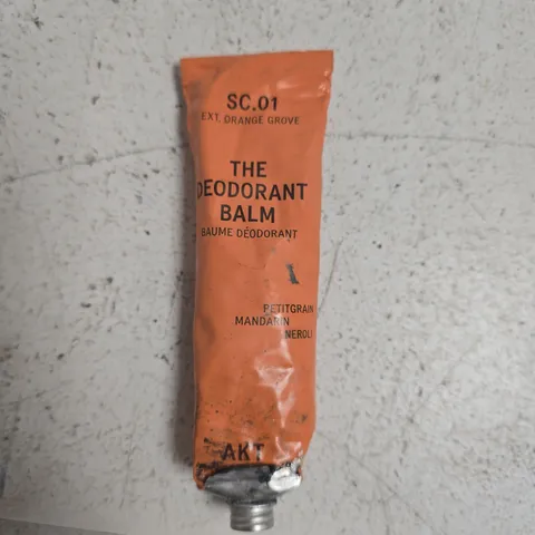 THE DEODORANT BALM – ORANGE GROVE (PETITGRAIN MANDARIN NEROLI) AKT