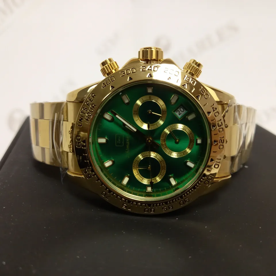 ZIHLMANN & CO CHRONOGRAPH STYLE BRACELET STRAP WATCH RRP £520