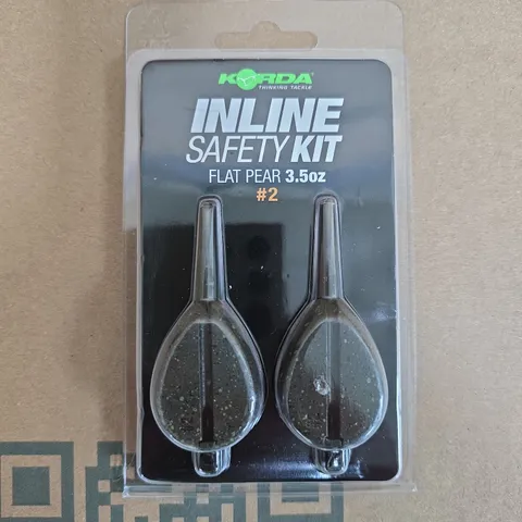 KORDA INLINE SAFETY KIT FLAT PEAR 3.5OZ (2 X WEIGHTS) 
