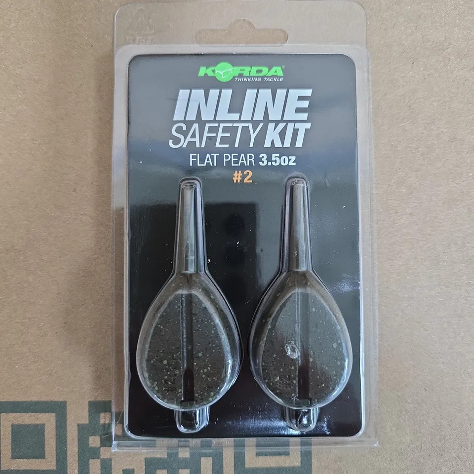 KORDA INLINE SAFETY KIT FLAT PEAR 3.5OZ (2 X WEIGHTS) 