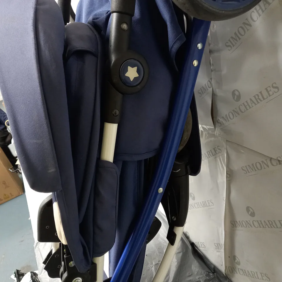 MY BABIIE BILLIE FAIERS MB30 PUSHCHAIR, BLUE STRIPES RRP £129.99