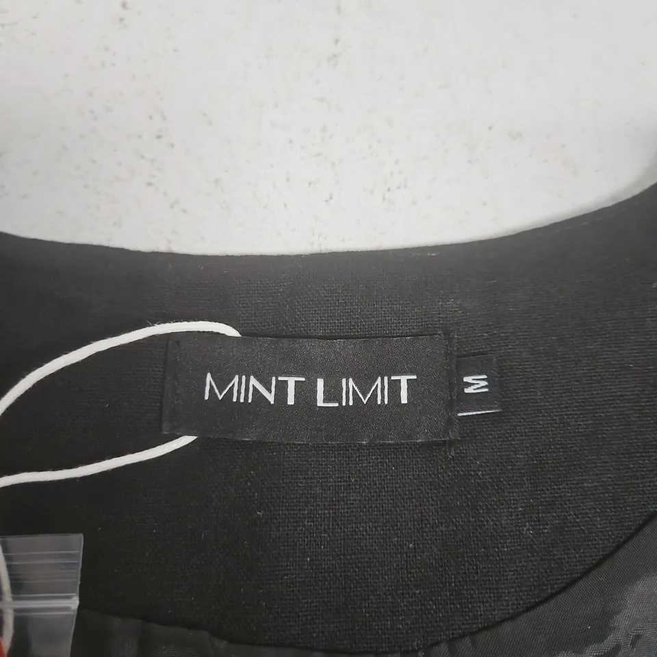 MINT LIMIT BLACK WAISTCOAT VEST – UK M (MEN'S WAISTCOAT) 