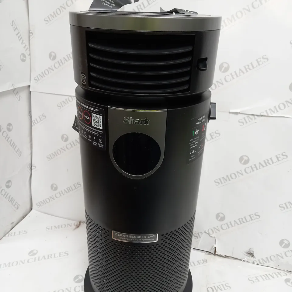BOXED SHARK 3-IN-1 AIR PURIFIER, HEATER & FAN HC450