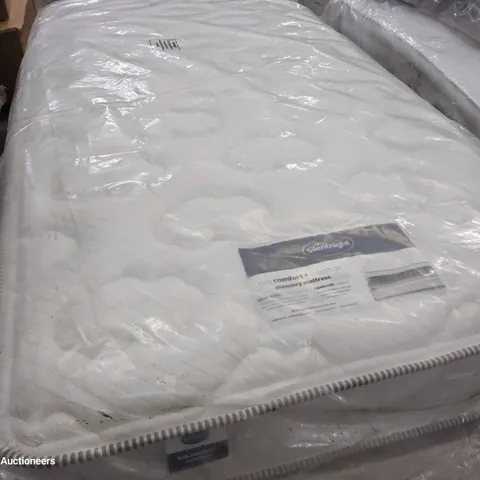QUALITY BAGGED SILENTNIGHT 3' SINGLE KIDS COMFORT MEMORY MATTRESS