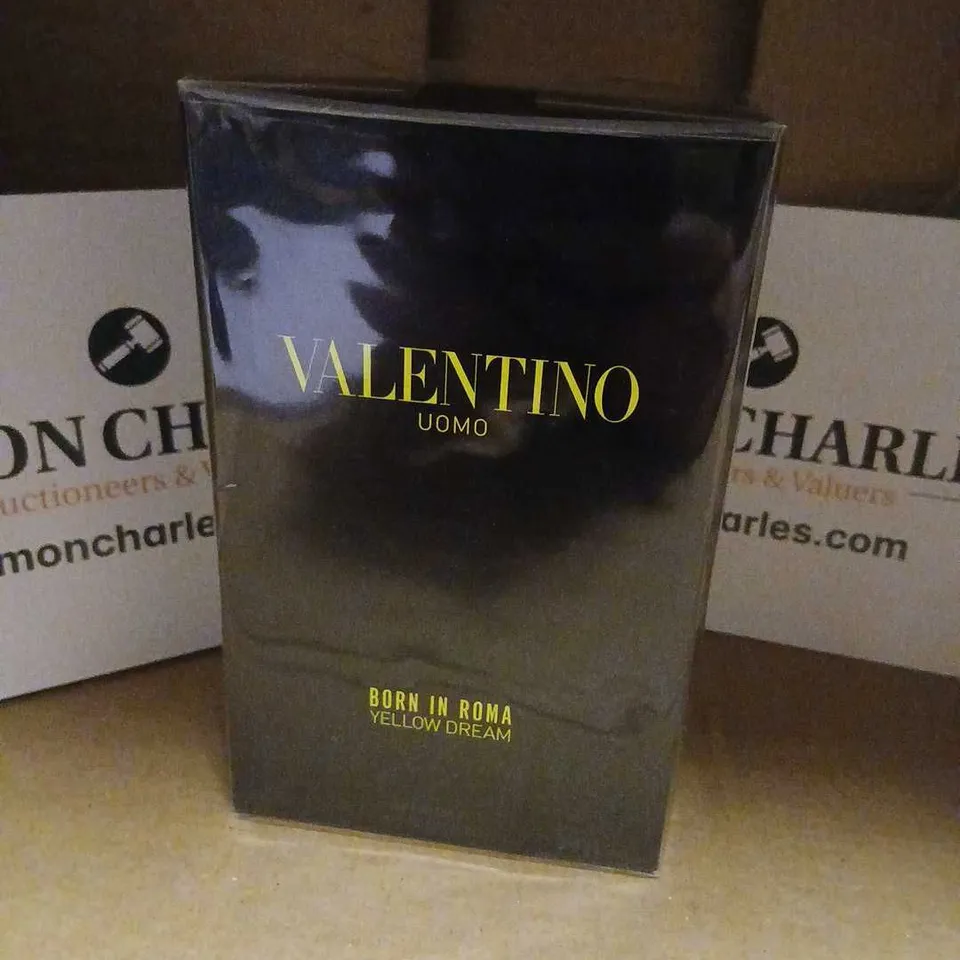 BOXED VALENTINO BORN IN ROMA UOMO YELLOW DREAM EAU DE TOILETTE FOR HIM 100ML