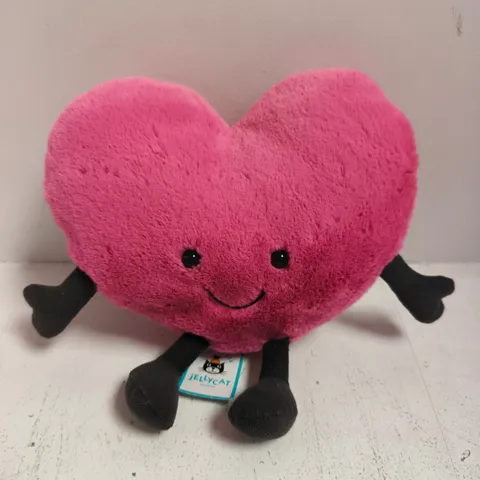JELLYCAT LARGE AMUSEABLE PINK HEART