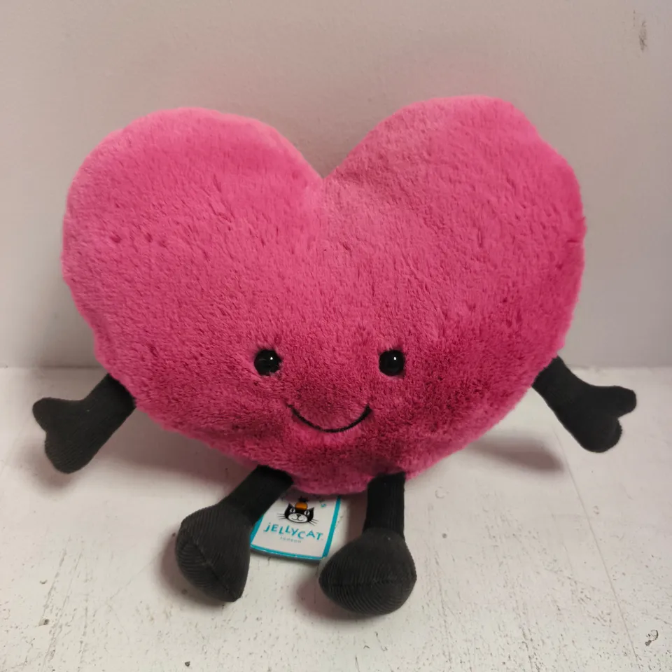 JELLYCAT LARGE AMUSEABLE PINK HEART