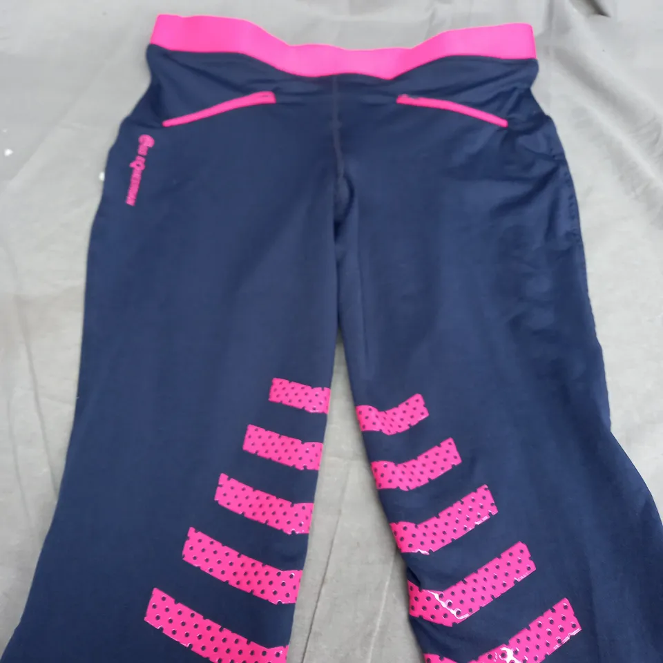 GS EQUESTRIAN NAVY LEGGINGS - SIZE 16