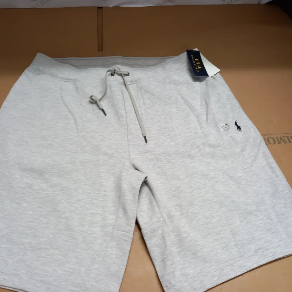 POLO RALPH LAUREN GREY SHORTS - L