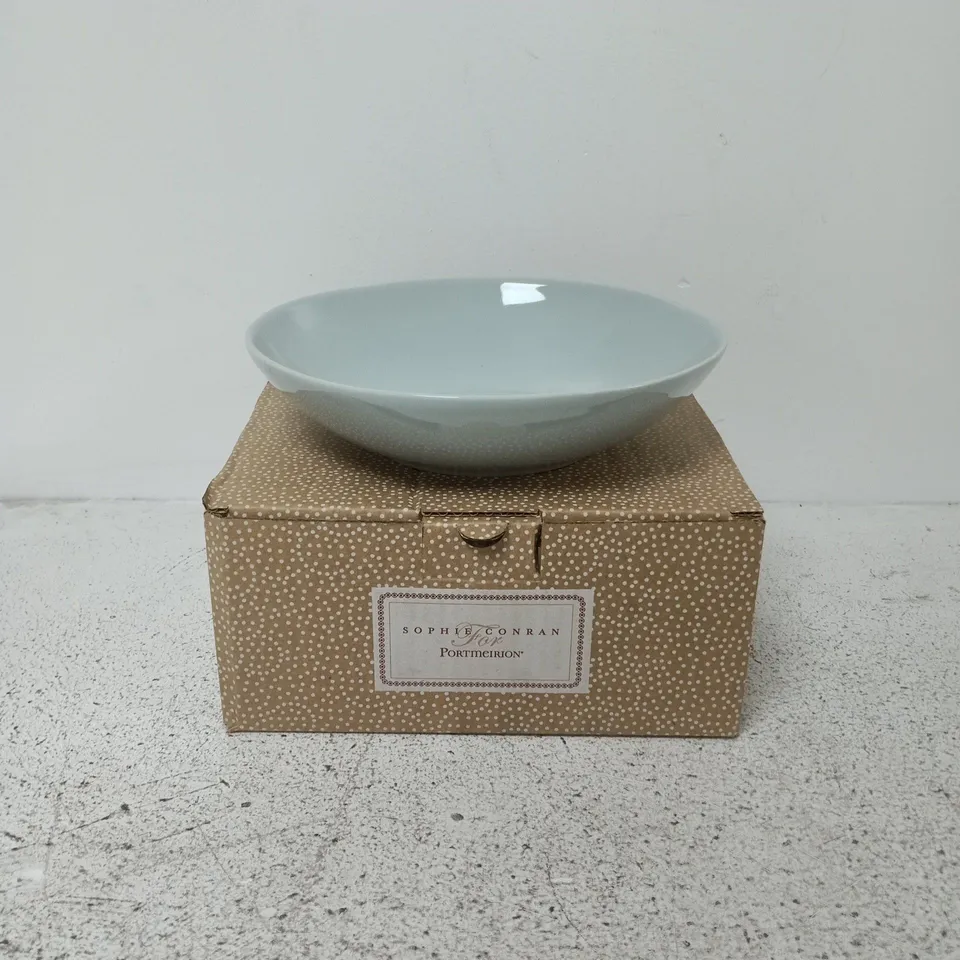 LOT OF 12 SOPHIE CONRAN ARBOR PASTA BOWLS IN DOVE GREY - 3 X 4-PACKS