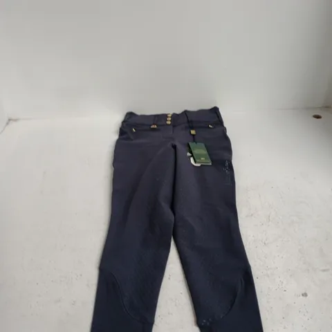 HOLLAND COOPER NAVY TROUSERS - UK 8, MADE IN CHINA, TAG ATTACHED
