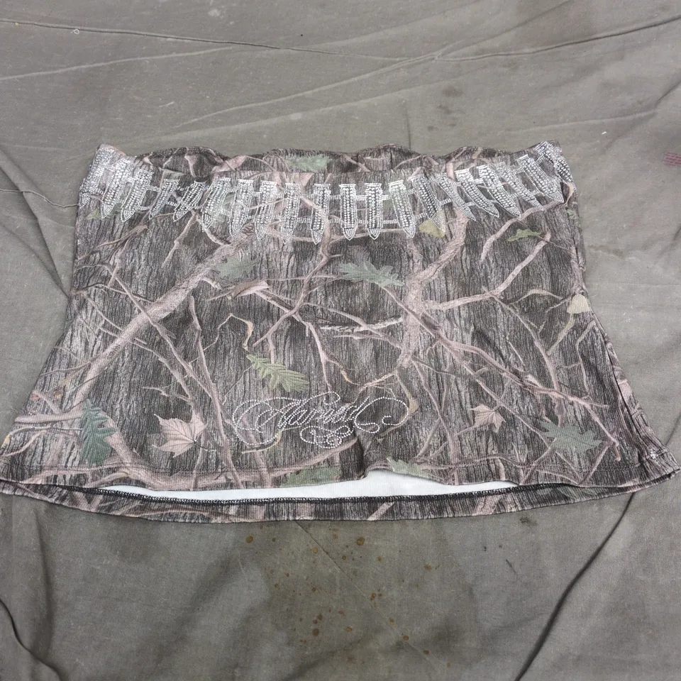 NAMED COLLECTIVE CAMOUFLAGE PRINT TOP – XX-LARGE