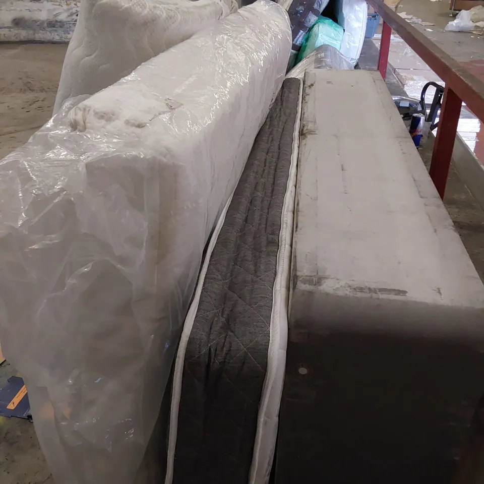 APPROXIMATELY SEVEN ASSORTED MATTRESSES & 5 ASSORTED DIVAN BASE SECTIONS 