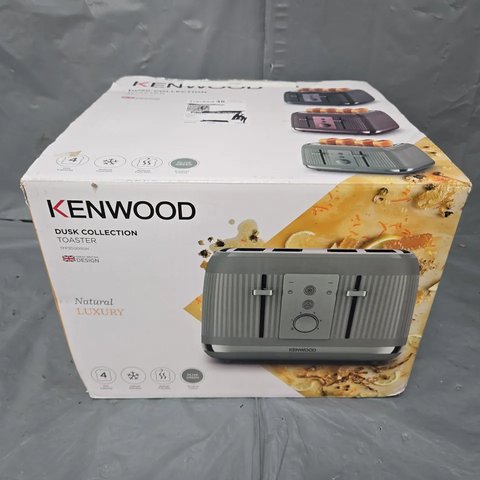 KENWOOD DUSK 4-SLICE TOASTER - GREEN