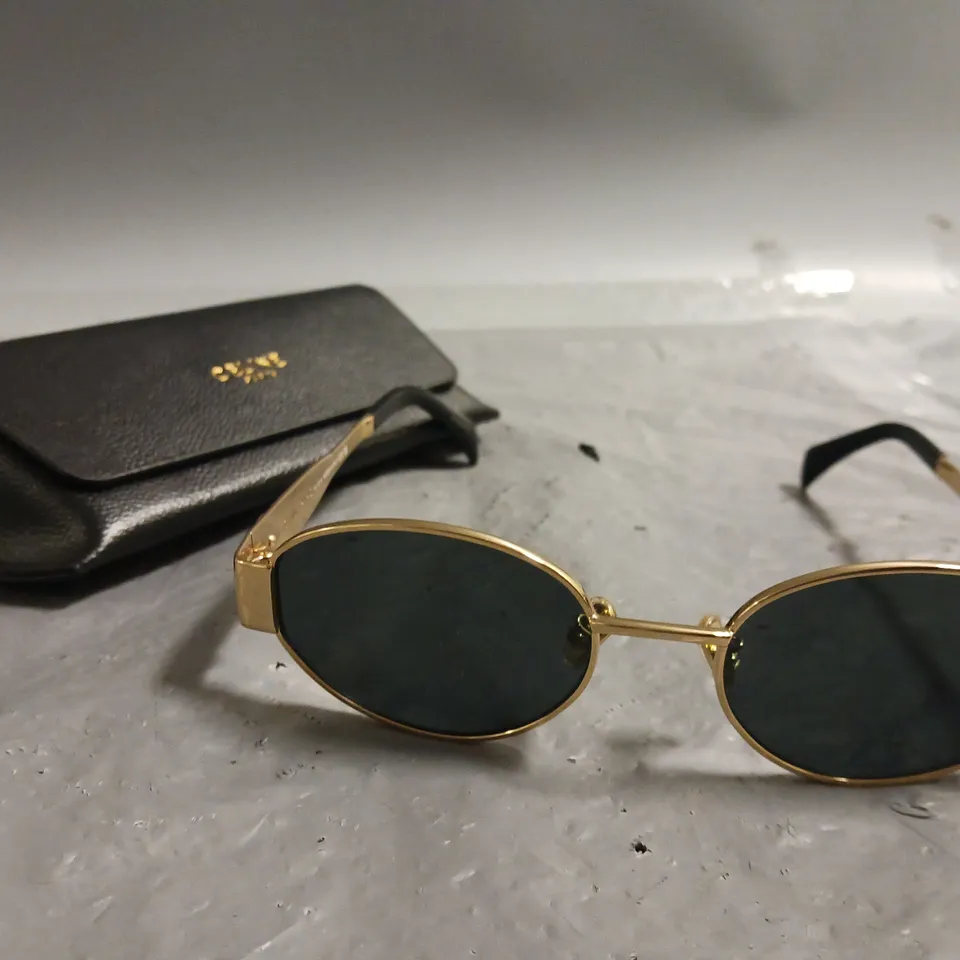 CELINE BLUE TINTED GLASSES 