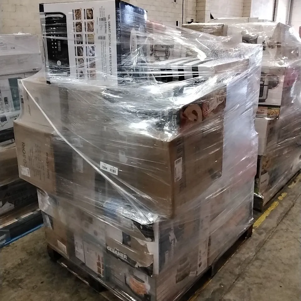 PALLET OF APPROXIMATELY 60 UNPROCESSED RAW RETURN HOUSEHOLD AND ELECTRICAL GOODS TO INCLUDE;