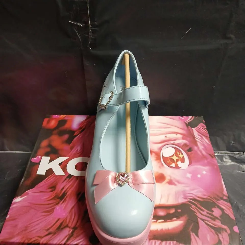 BOXED PAIR OF KOI TIRA MARY JANES 'POODLE PRINCESS EDITION' – UK SIZE 11
