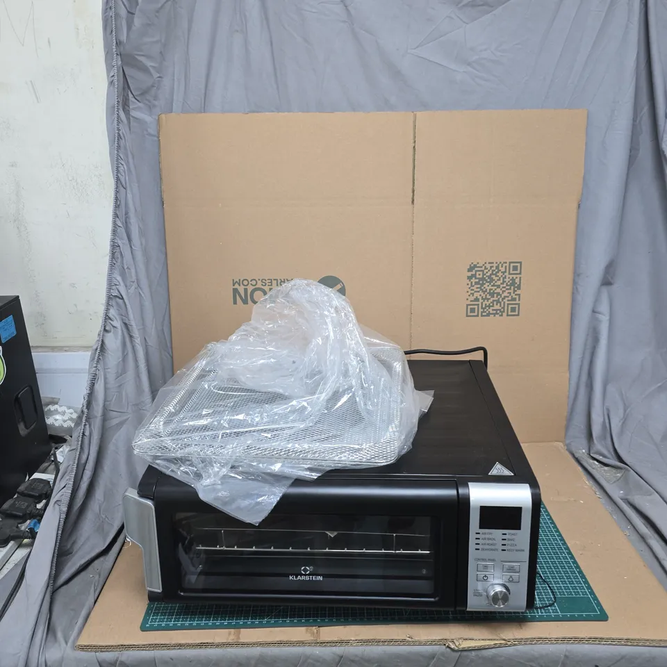 KLARSTEIN VITA-CRISP HOT AIR FRYER (BLACK)