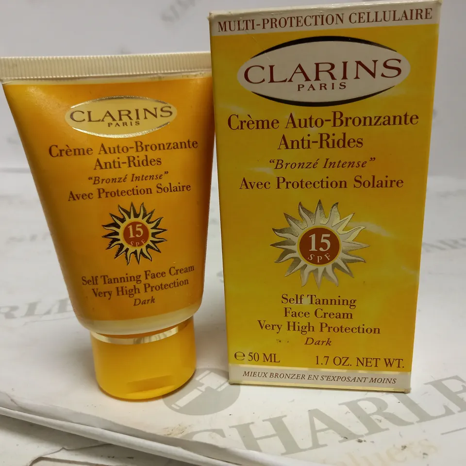 CLARINS SELF TANNING FACE CREAM