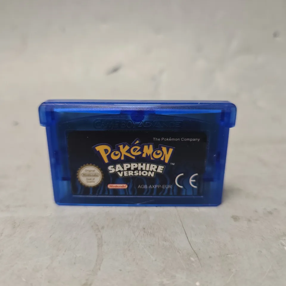 POKEMON SAPPHIRE VERSION (GAMEBOY ADVANCE) (AGB-AXPP-EUR)