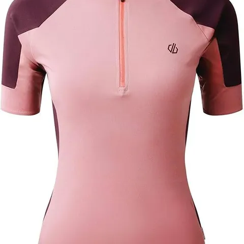 BRAND NEW DARE2B WOMEN'S FLUTTER JERSEY SHIRTS CYCLING SHIRT LILAS/DEEP PLUM UK 18