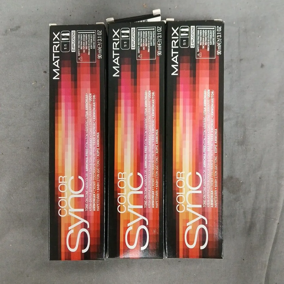 BOX OF APPROXIMATELY 20 ASSORTED MATRIX SO COLOUR SYNC PRODUCTS