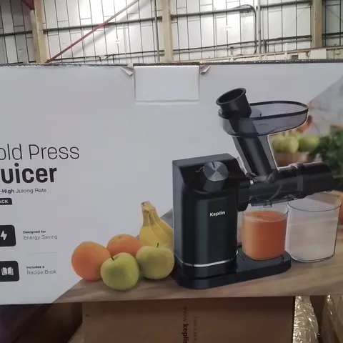 BOXED KEPLIN COLD PRESS JUICER