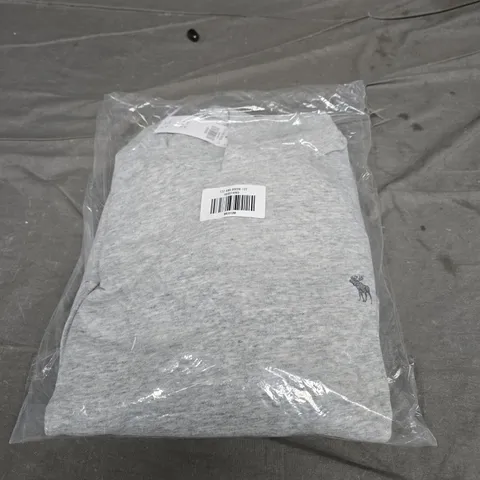 BAGGED ABERCROMBIE AND FITCH LOGO HOODIE - SIZE M