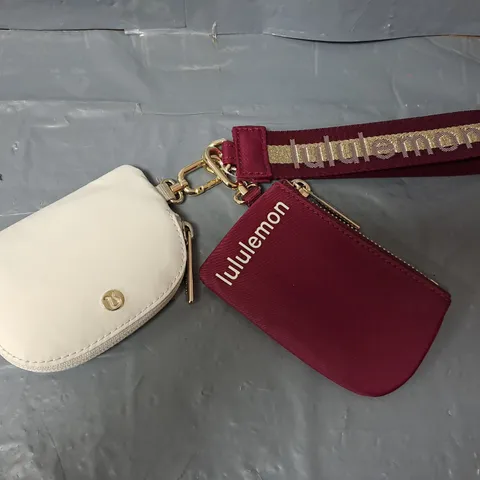 LULULEMON DUAL POUCH WRISTLET
