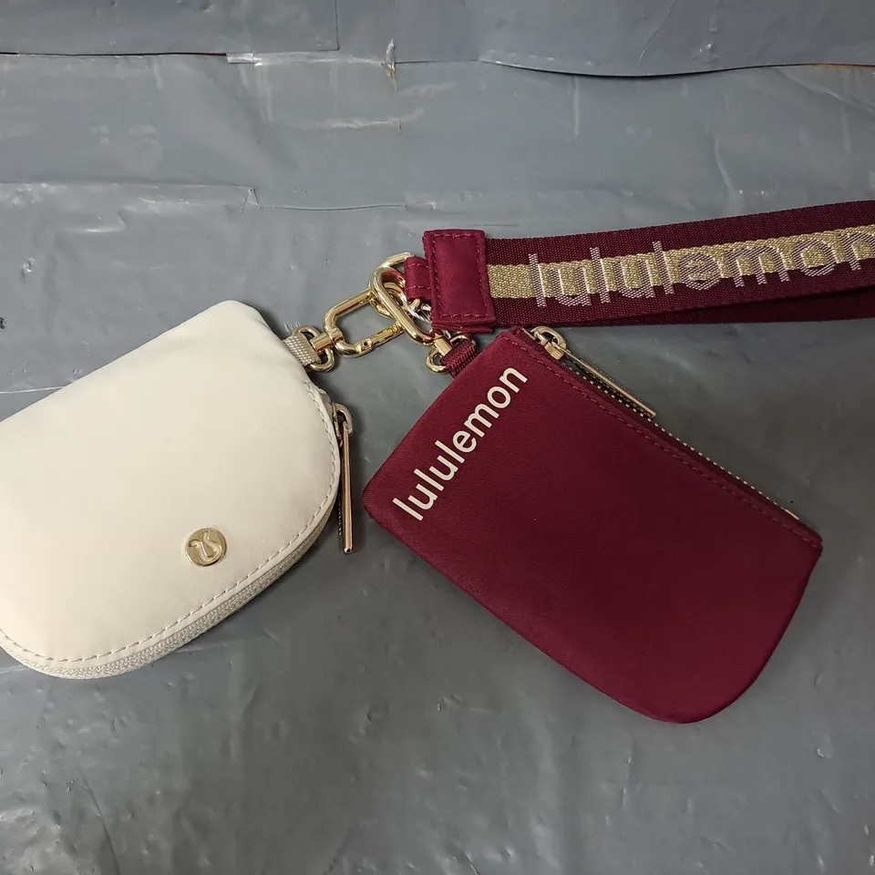 LULULEMON DUAL POUCH WRISTLET