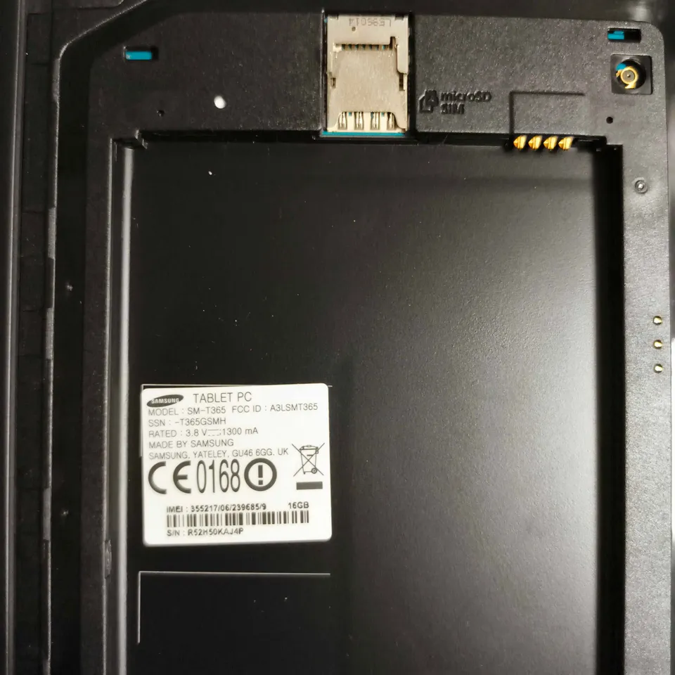 SAMSUNG GALAXY TABLET PC SM-T365 16GB