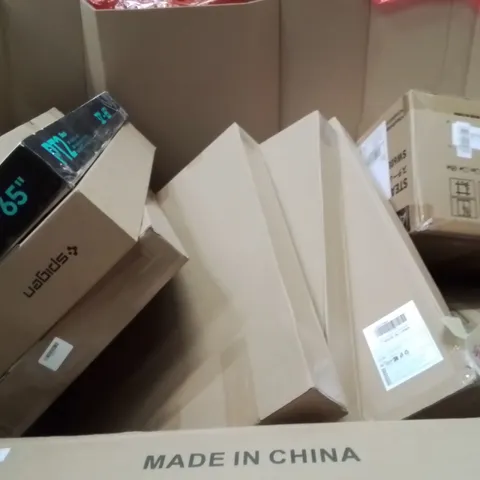 PALLET OF ASSORTED HOUSEHOLD GOODS AND PRODUCTS TO INCLUDE;TV MOUNT,STEAM CLEANER,PHOTO FRAME