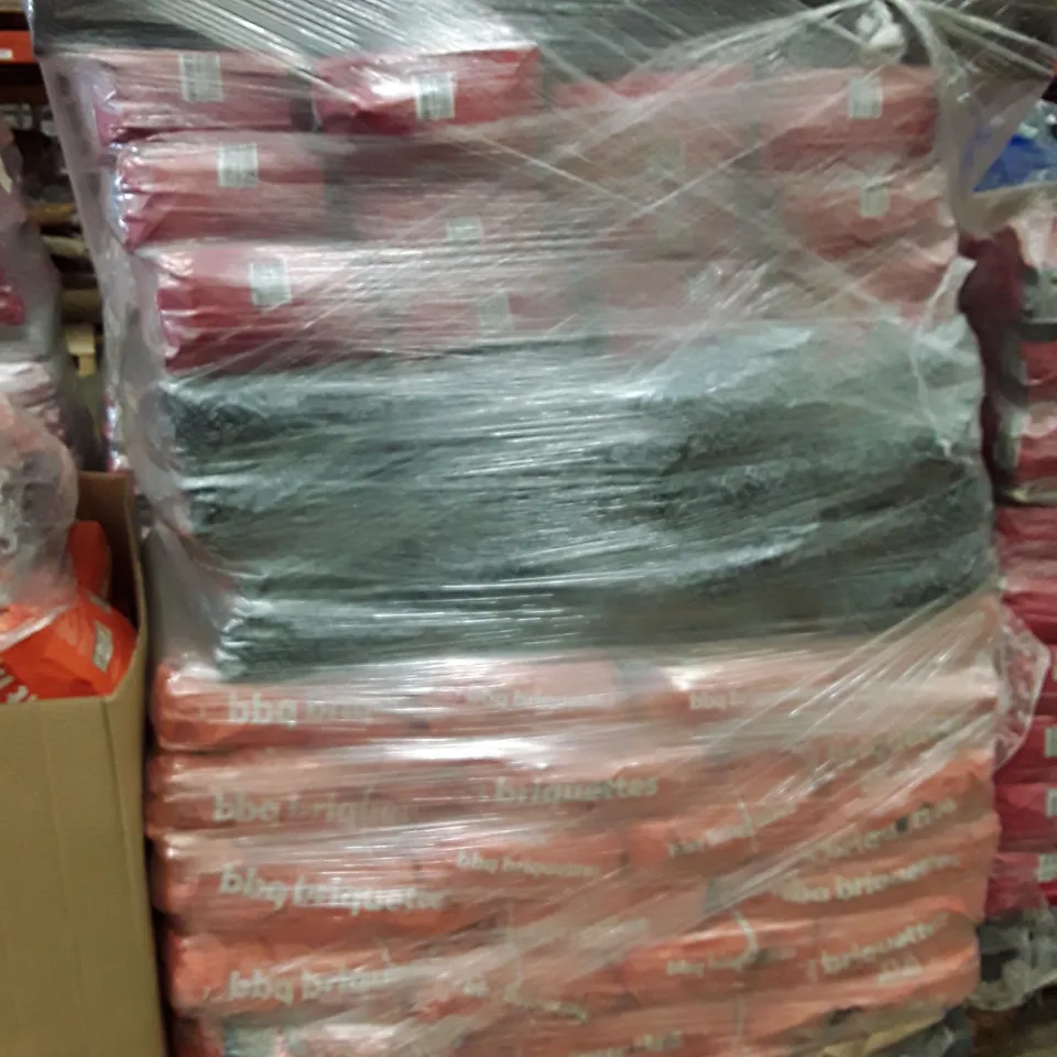 PALLET OF ASSORTED BAGS OF CHARCOAL 