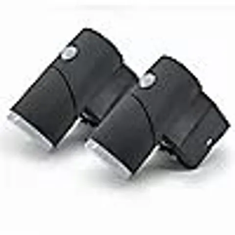 SET OF 2 MOTION SENSOR SOLAR LED SECURITY LIGHTS