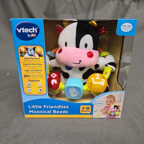 BOXED VTECH BABY LITTLE FRIENDLIES MOOSICAL BEADS 