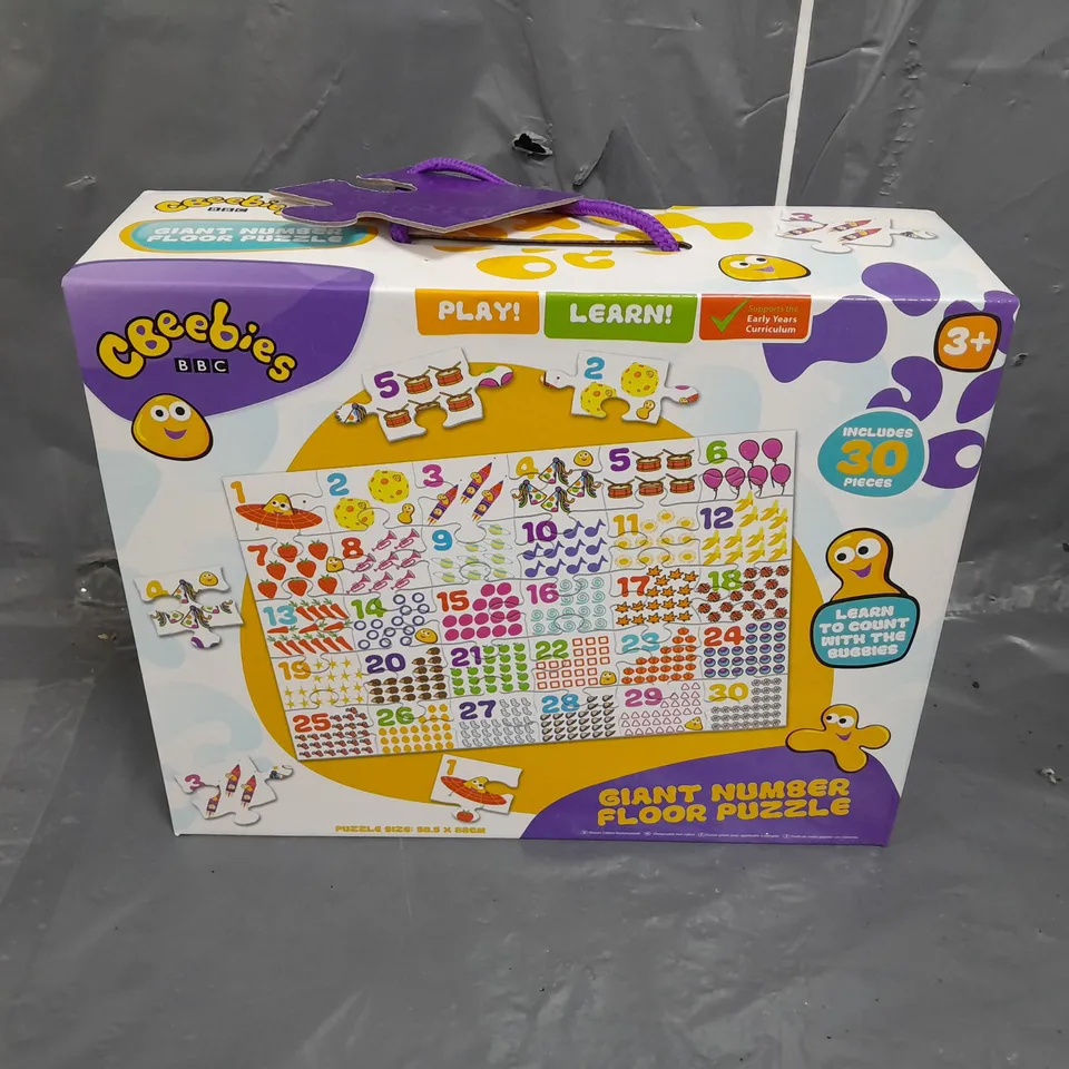 CBEEBIES GIANT NUMBER FLOOR PUZZLE