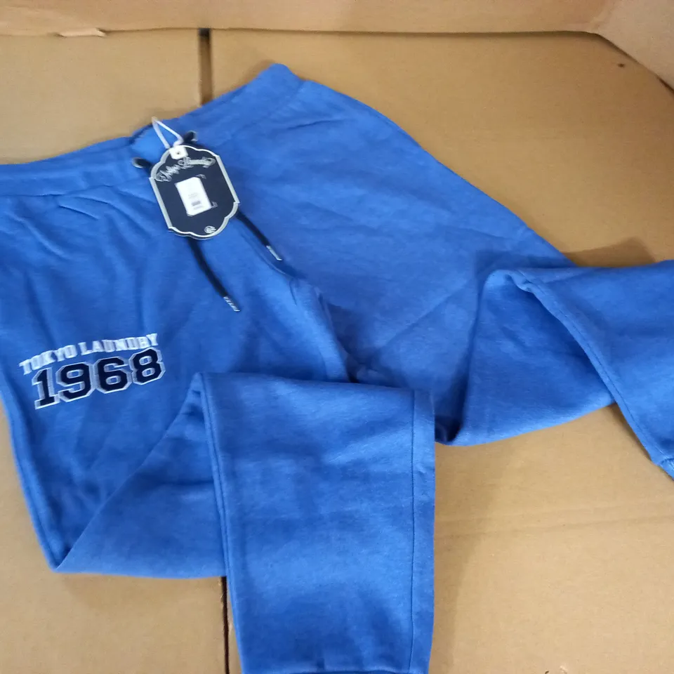 TOKYO LAUNDRY BLUE JOGGERS - UK 12