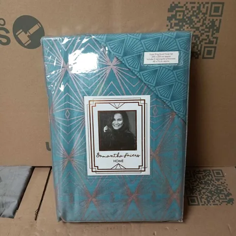 SAMANTHA FAIERS HOME SUPER KING DUVET SET
