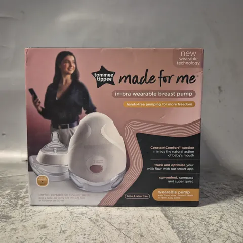 TOMMEE TIPPEE IN-BRA WEARABLE BREAST PUMP