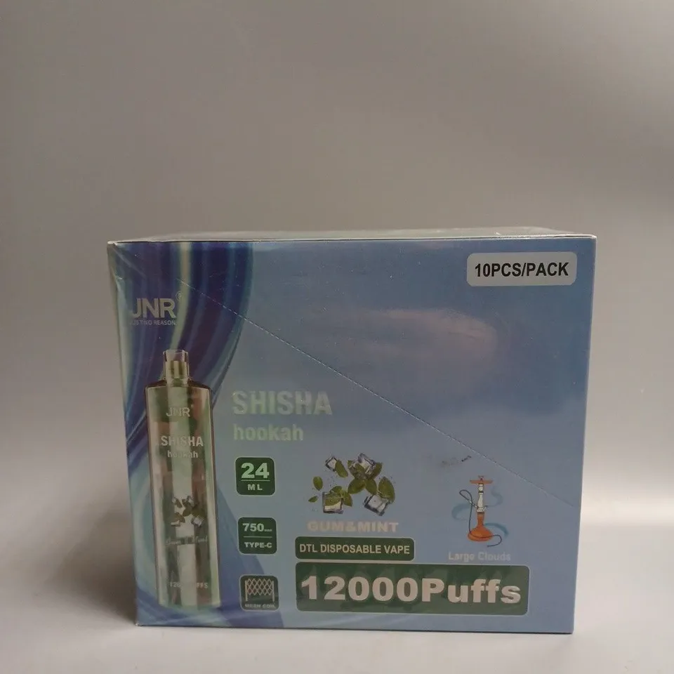 SEALED JNR GUM AND MINT VAPES - 0% NICOTINE 