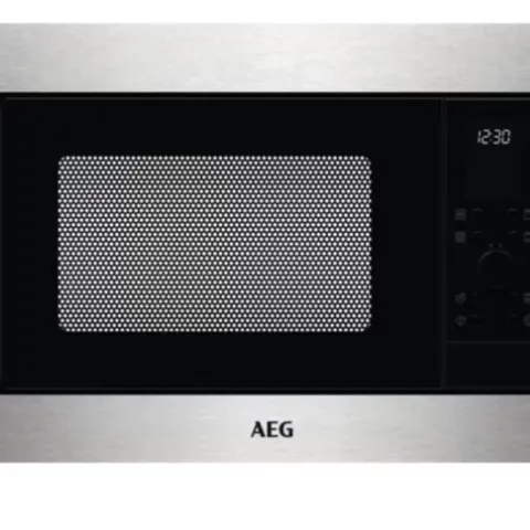 AEG MSE2527DM 6000 BUILT IN MICROWAVE WITH GRILL IN STAINLESS STEEL