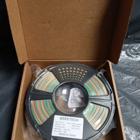 GEEETECH PLA FILAMENT 1.75MM COLOUR GRADIENT – 1KG REEL 
