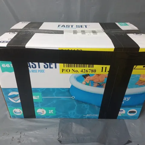 BOXED BESTWAY 10FT FAST SET SWIMMING POOL